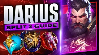 How to get carried by your teammates as Darius! - Split 2 Darius Guide Season 2024 - Runes, Ghost