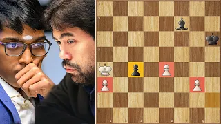 Outplayed HARD! || Praggnanandhaa vs Hikaru || Round 11 || FIDE Candidates (2024)