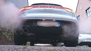 Porsche Macan S (2023) stock exhaust sound