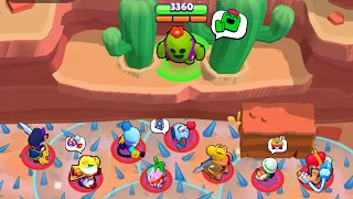 1000 iq SPIKE vs NOOBS 🌵 Funny Moments & Fails in Brawl Stars