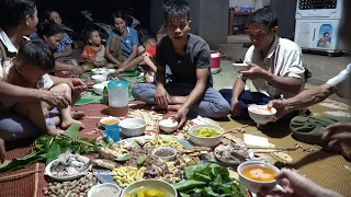 GÁNH LÚA VỀ LÀNG & BỮA CƠM ĐẬM TÌNH LÀNG QUÊ | Nhịp Sống Thường Ngày