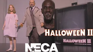 NECA Halloween II (1981) Clothed Laurie Strode and Dr. Loomis Figures Review