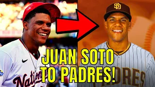 MLB Superstar Juan Soto TRADED To San Diego Padres In Blockbuster Deal