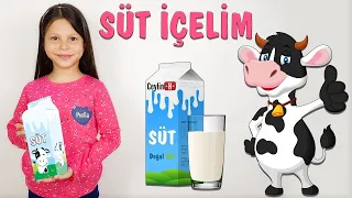 Ceylin-H | Süt İçelim Çocuk Şarkısı Nursery Rhymes & Super Simple Kids Songs