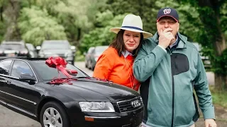 SURPRISING MY DAD WITH HIS DREAM CAR FOR HIS 70TH BIRTHDAY | EMOTIONAL REACTION