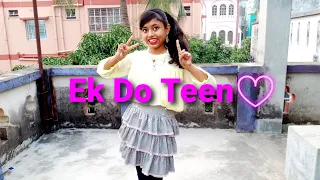 Madhuri Dixit Tribute || Ek Do Teen || Dance Cover by Me and Edited Me || UTTIRNA NANDI