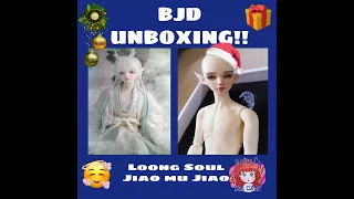 BJD Unboxing!!! 62cm Loong soul Jiao mu Jiao   warning: Doll Nudity