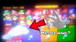 Master Hand Está En Smash Remix 1.4.0. De una Manera Rarísima. Por qué Es un ¡Personaje ESCONDIDO!.