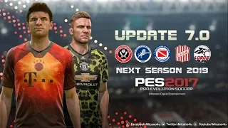 PES 2017 Next Season Patch 2019 Official Update v7 0 DOWNLOAD