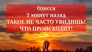 Одесса 5 минут назад. ТАКОЕ НЕ ЧАСТО УВИДИШЬ! ЧТО ПРОИСХОДИТ!