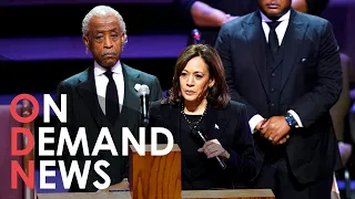 'It's a Plea for JUSTICE': Emotional Kamala Harris Attends Tyre Nichols' Funeral