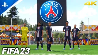 FIFA 23 VOLTA Football | Penalty shootout | FC Barcelona vs PSG | PS5™ Gameplay [4K 60FPS]