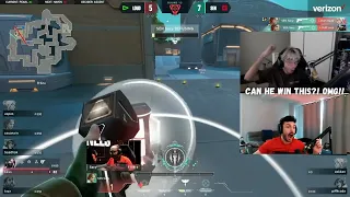 SEN TenZ & Tarik were *SHOCKED* By Sacy 1v2 Clutch Against LOUD