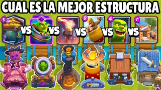 WHAT IS THE BEST STRUCTURE? | New STRUCTURES | clash royale