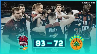 TD Systems Baskonia Vitoria-Gasteiz-Panathinaikos OPAP Athens |93-72| ● Full Highlights ● Round 10