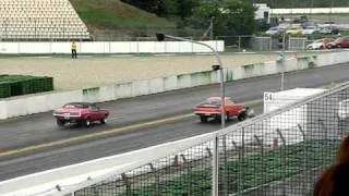 Street Eliminator Hockenheim 2010 - 1970 Dodge Challenger vs. Plymouth Duster