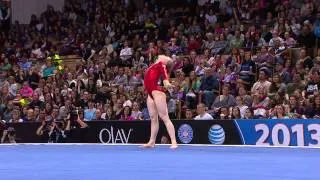 Gabrielle Jupp - Floor Exercise - 2013 AT&T American Cup