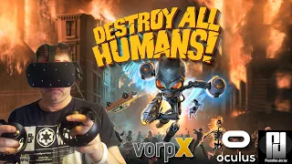 Destroy All Humans in VR with VorpX // Oculus Rift S // RTX 2070 Super