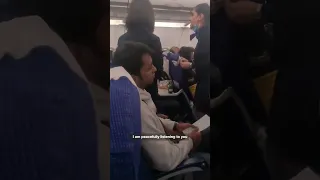 Air hostess erupts at passenger that upset crew