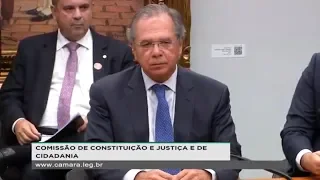 Constituição e Justiça e de Cidadania - Paulo Guedes fala sobre a Previdência - 03/04/2019 - 14:03