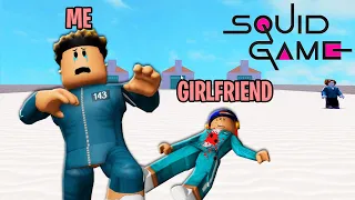 I Played SQUID GAME With My GIRLFRIEND In ROBLOX!