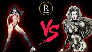 Vampirella Vs Lady Death Fight To The Death [ Who Would Win? ] #Shorts