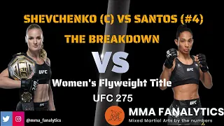 Valentina Shevchenko vs Taila Santos - UFC 275 | The Breakdown | Keys to Victory |