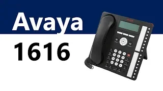 The Avaya 1616 IP Phone - Product Overview