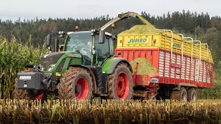 Farmařův VLOG 45# Sklizeň kukuřice na siláž/ Claas Jaguar 940/ Fendt 936,924,724/ Pottinger