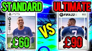 Which Edition of FIFA 22 Should YOU Buy? | Standard Edition vs Ultimate Edition | ALL DETAILS!