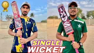 Single Wicket Challenge With Pakistan’s Top Ranking Player “Bahadur Lefty” !! 😍