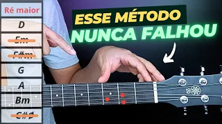 O método mais DESPREZADO é o que mais FUNCIONA e ninguém fala isso pra você - Aula de violão