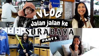 VLOG JALAN-JALAN KE SURABAYA! (WISATA KULINER SAMPE NEMU TEMPAT SERU!)