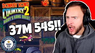 WORLD RECORD 'DONKEY KONG COUNTRY 2: DIDDY'S KONG QUEST' SPEEDRUN! *NEW (RIDICULOUS!)