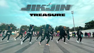 [KPOP IN PUBLIC](1TAKE) TREASURE -'직진(JIKJIN)' Dance Cover by C-REASURE From 🇮🇩