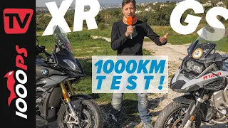 BMW S 1000 XR gegen R 1250 GS! BMW Reisemotorräder im Vergleich