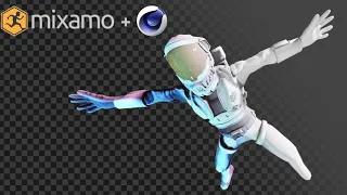 Beginner Character Animation in C4D + MIXAMO