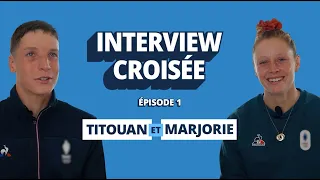 Paris 2024 : Titouan Castryck & Marjorie Delassus (canoë-kayak), l'interview croisée (partie 1)