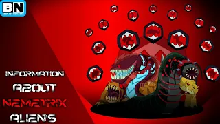 INFORMATION ABOUT NEMETRIX ALIENS｜PREDATORS OF BEN TENNYSON OMNITRIX ALIENS｜BEN 10 NETWORK