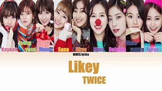 TWICE(트와이스) Likey [COLOUR CODED LYRICS] (HAN|ROM|ENG)