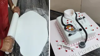 Diwali Special Docter Cake Design | Full Fondant Cake Design | Docter Cake