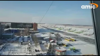 Один из самых больших самолетов в мире аварийно сел в Новосибирске. Как это было?