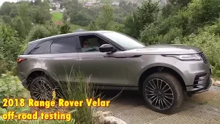 2018 Range Rover Velar Off-road testing