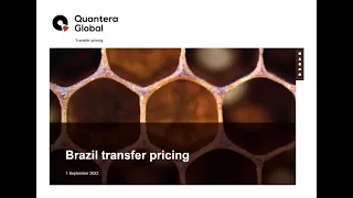 QG Webinar - Brazil Transfer Pricing