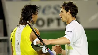 Rafael Nadal vs Andy Murray 2007 Australian Open R4 Highlights