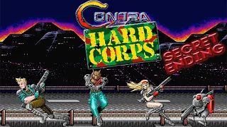 Contra Hard CopsSecret EndingSheena EtranziSega Mega DriveGenesis