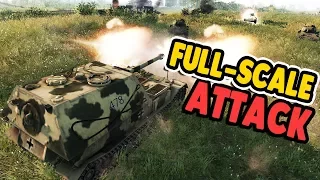 BEST TANK EVER SMASHES DEFENSE | Men of War: Assault Squad 2 Gameplay