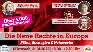 Europe Calling "Die Neue Rechte in Europa" / "The New Right in Europe" (Livestream)