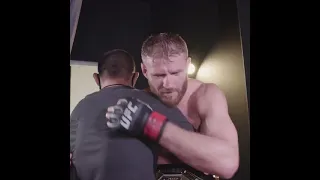 Blachowicz & Khabib after Adesanya fight