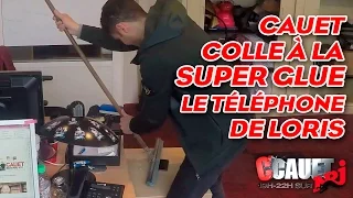 Cauet colle à la superglue le téléphone de Loris - C’Cauet sur NRJ